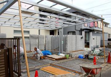 �R���N���[�g�y�ԑł�����