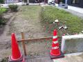 丁張り 基礎工事