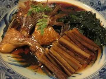 鯛のあら煮