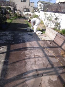 �ۂ���@�R���N���[�g�ؒf��