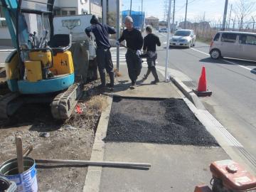 伊勢原市K様邸新築の外構工事　６日目～１１日目